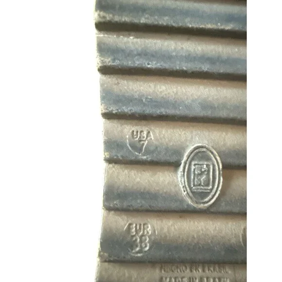 Bottero Brown Leather Cork Slide Sandals Women’s Size 7 Comfort Workwear - Picture 7 of 7